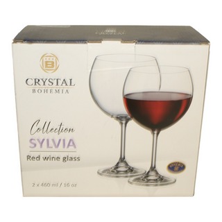 Бокал для красного вина Сильвия 460мл набор 2шт БСС0274
